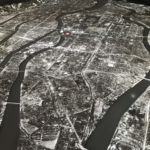 Model Hirošimy po výbuchu